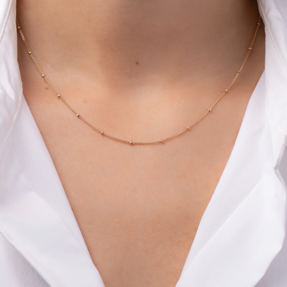 Zoe Lev 16 inches segmental chain